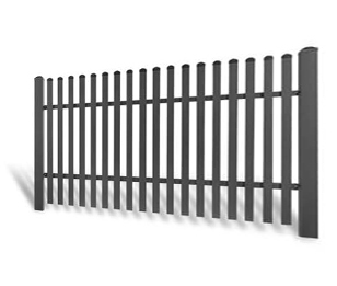 Kovaný plot Samonosná posuvná brána 3000 × 1450 mm, pozinkovaná výplň typ 58.17
